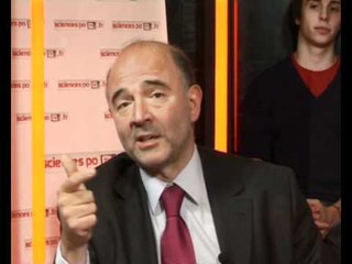 Pierre Moscovici invité du 5'Chro de Sciences Po TV - Face Caméra - 4/5