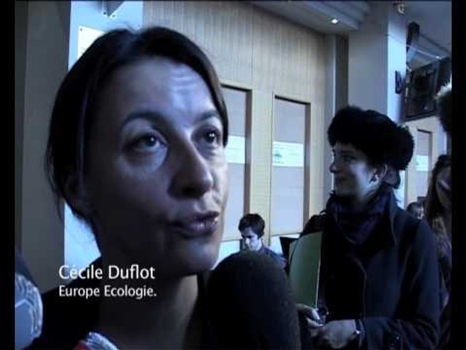 Cécile Duflot (Europe Ecologie) - Grand Forum Élections régionales - Sciences Po TV