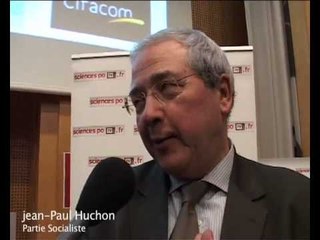 Jean-Paul Huchon (PS) - Grand Forum Élections régionales - Sciences Po TV