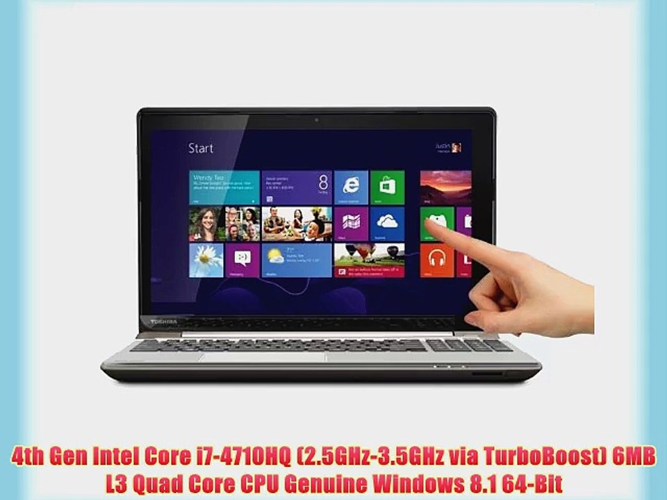 Toshiba Satellite P50-BBT2G22 15.6 Full HD (1920x1080) Touchscreen Premium Edition Notebook