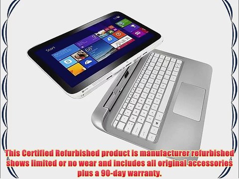 13.3 HP 13-r010dx x2 Detachable Laptop Tablet Intel Core i3-4021Y 4GB RAM 500GB 8GB Hybrid
