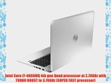 HP ENVY 15 TouchSmart Notebook 256GB SSD (Intel Core i7-4800MQ 4th generation Quad Processor