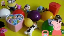 Peppa Pig Minions Despicable Me My Little Pony Barbie Tom and Jerry Frozen Surprise Egg Donald Duck