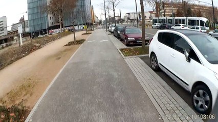 Piste cyclable Lyon Mouton-Duvernet Villette
