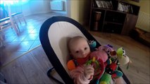 Guilty Dog Brings Toys To Crying Baby: Making off Guilty Dog apologize