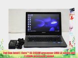 Samsung NP-QX411-W02UB Laptop - 14 LED backlit - 2nd GEN i5-2450M - 6GB RAM DDR3 - 1TB HDD