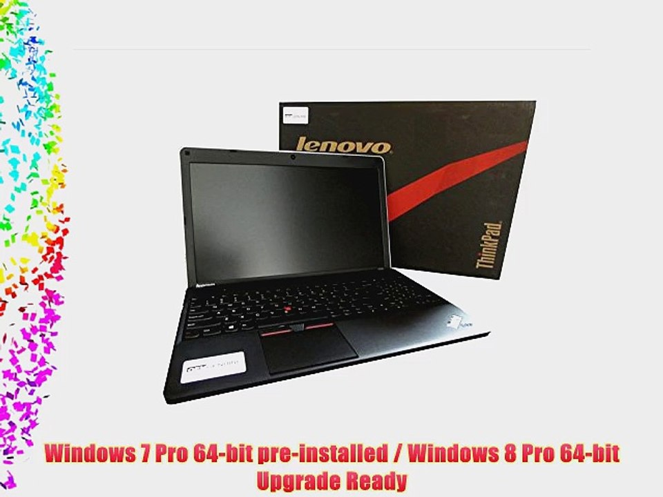 Lenovo ThinkPad Edge E545 20B20011US 15.6 AMD A6-5350M 2.90GHz 8GB 128GB Solid State Drive