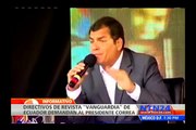 Rafael Correa es demandado por la revista ecuatoriana Vanguardia por daño moral