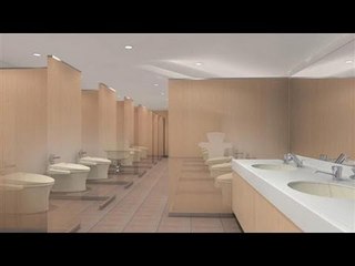 女子トイレにマジックミラー