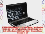 HP G60-635DX Notebook PC - 15.6 HD Display / Intel Pentium T4300 2.1GHz / 3GB DDR2 / 320GB