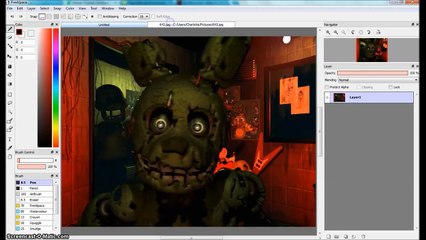 FNAF I Speeddraw I Springtrap