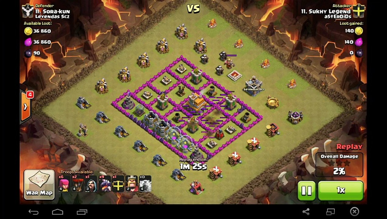 Asteroids vs Leyendas SCZ [Attacks] #9