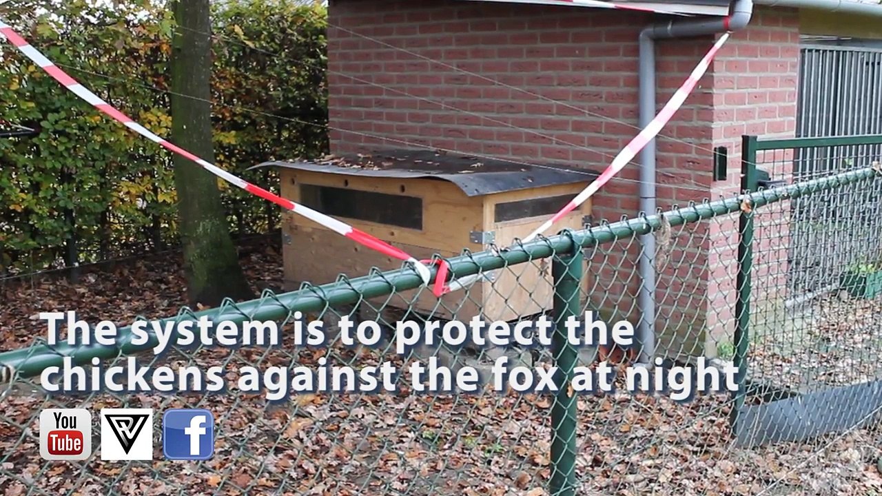 Automatisch kippendeur/kippenluik systeem PV-P1 - €79.95! (Automatic chickendoor system)