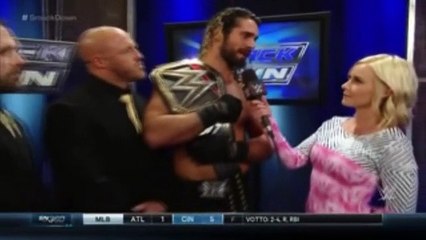 Renee Young interviews Seth Rollins (14-5-15)