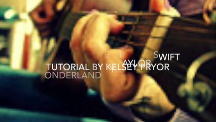 Wonderland by Taylor Swift- guitar tutorial
