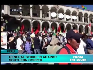 Peru: General Strike Against Mining Company Gaining Ground