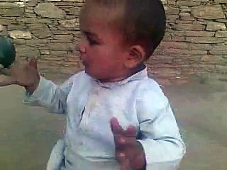 A pathan child acting to be crying, very innocent Must watch