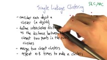 Single Linkage Clustering Quiz - Georgia Tech - Machine Learning