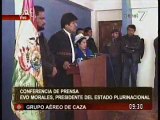Evo Morales pide que EEUU extradite a Sánchez de Lozada como lo hizo con Arce Gómez
