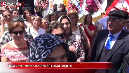 Özgecan anısına kadınlar lokali açıldı