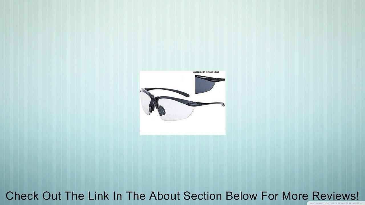 Crossfire Safety Sniper Bifocal Reader 1.50 Smoke Lens Matte Black Frame Review