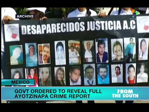 Mexican Gov't Ordered to Release Complete Ayotzinapa Files