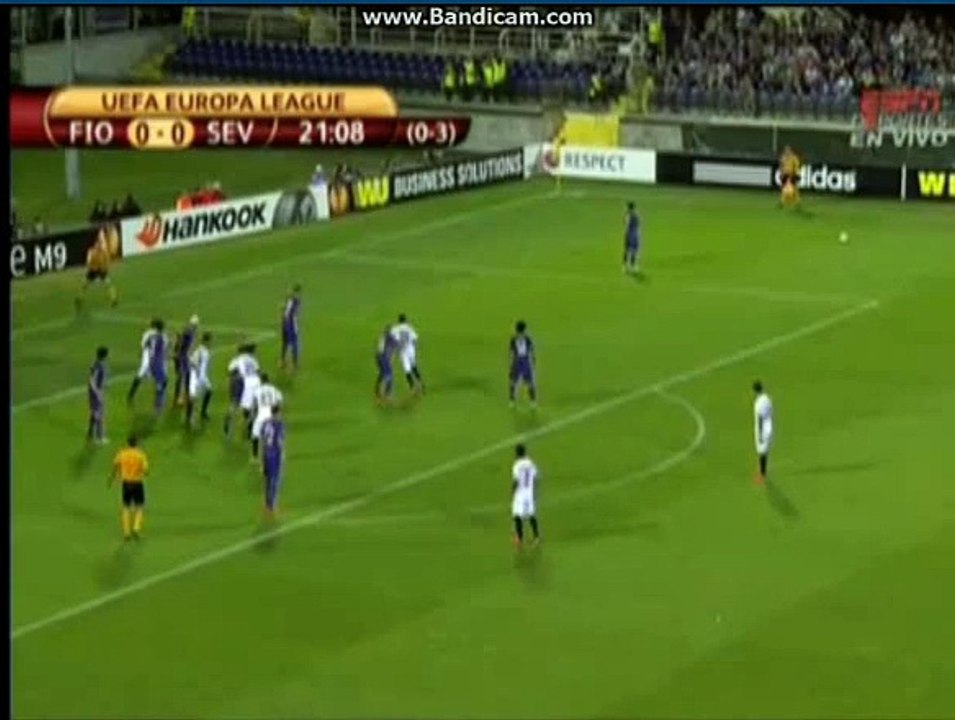 Carlos Bacca Great Goal Fiorentina 0-1 Sevilla Europa League 14.05.2015