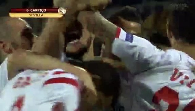 Daniel Carrico Goal 0-2 - Fiorentina vs Sevilla 14.05.2015