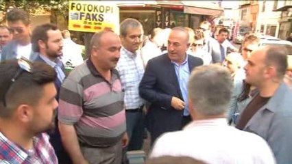 Çavuşoğlu, Döner Kesmeyi Öğretti