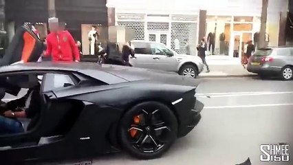 Lamborghini Aventadro Kaza Anı Kameralar Tarafından Böyle Görüntülendi