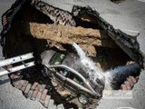 Woman drives car into massive sinkhole in Toledo, Ohio