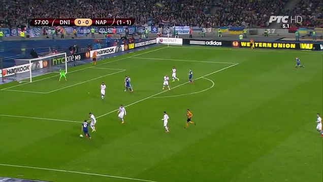 Goal Yevhen Seleznyov Dnipro 1-0 SSC Napoli 14.05.2015 HD
