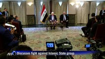 Iraqi president visits Tehran, discusses IS fight