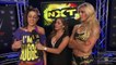 Devin Taylor interviews Bayley, Charlotte, Emma and Dana.