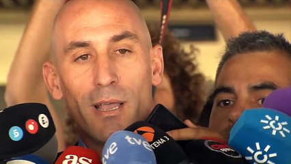 Rubiales: "Los problemas siguen existiendo"