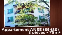 A vendre - Appartement - ANSE (69480) - 3 pièces - 75m²