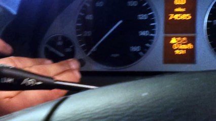 Mercedes b class service reset