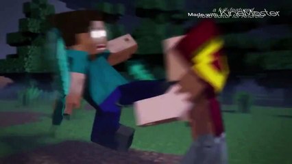 Minecraft animation {Noth vs herobrine}