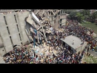 バングラデシュでビル倒壊