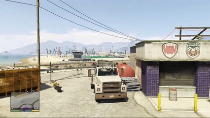 Grand Theft Auto 5 Online : How To Get A Tow Truck in GTA Online