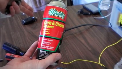 how to clean fuel injector! DIY