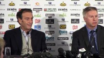 Cellino show in conferenza a Leeds