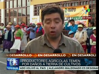 Perú: nuevos enfrentamientos entre policía y opositores a "Tía María"