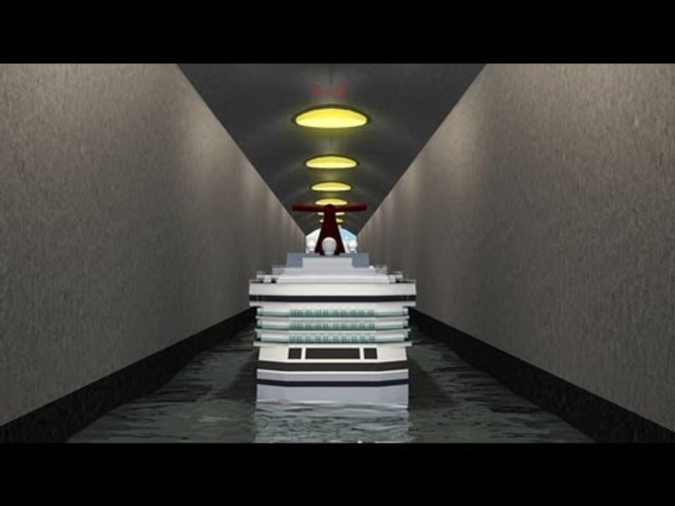 大型船用トンネル　ノルウェー