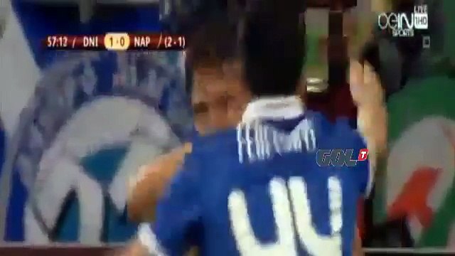 Napoli eliminado de la Europa League y Dnipro clasificó a la final (VIDEO)