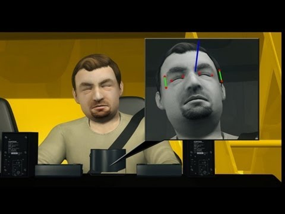 Face-tracking technology to combat driver fatigue
