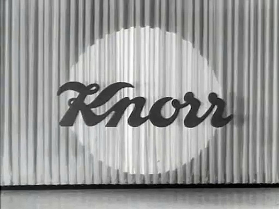 Die ersten Werbeclips im TV - Knorr