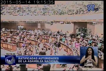Ratificadas las autoridades de la Asamblea