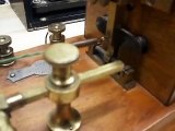 Telegraph Sounder & Box Relay - American Morse Code
