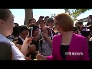 Politicians attacked: Vegemite sandwich thrown at Julia Gillard?